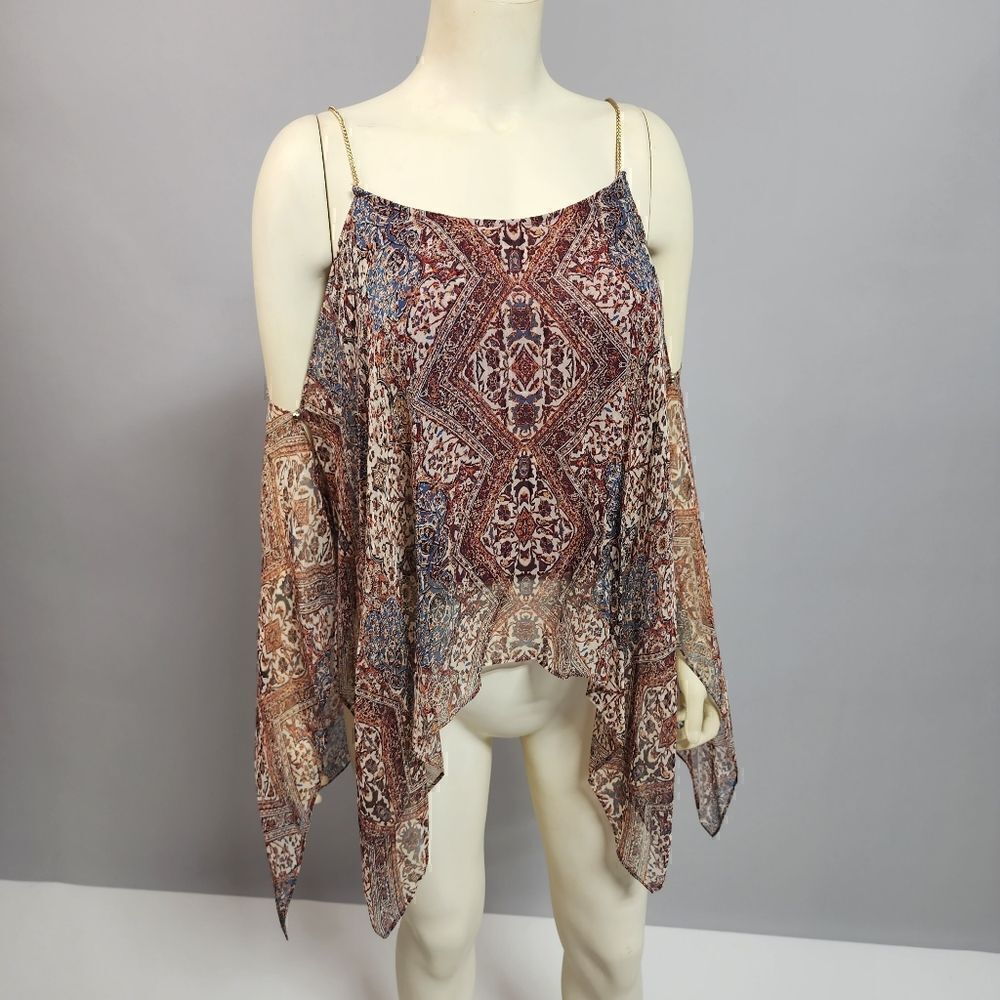 Ella Moss xs silk top